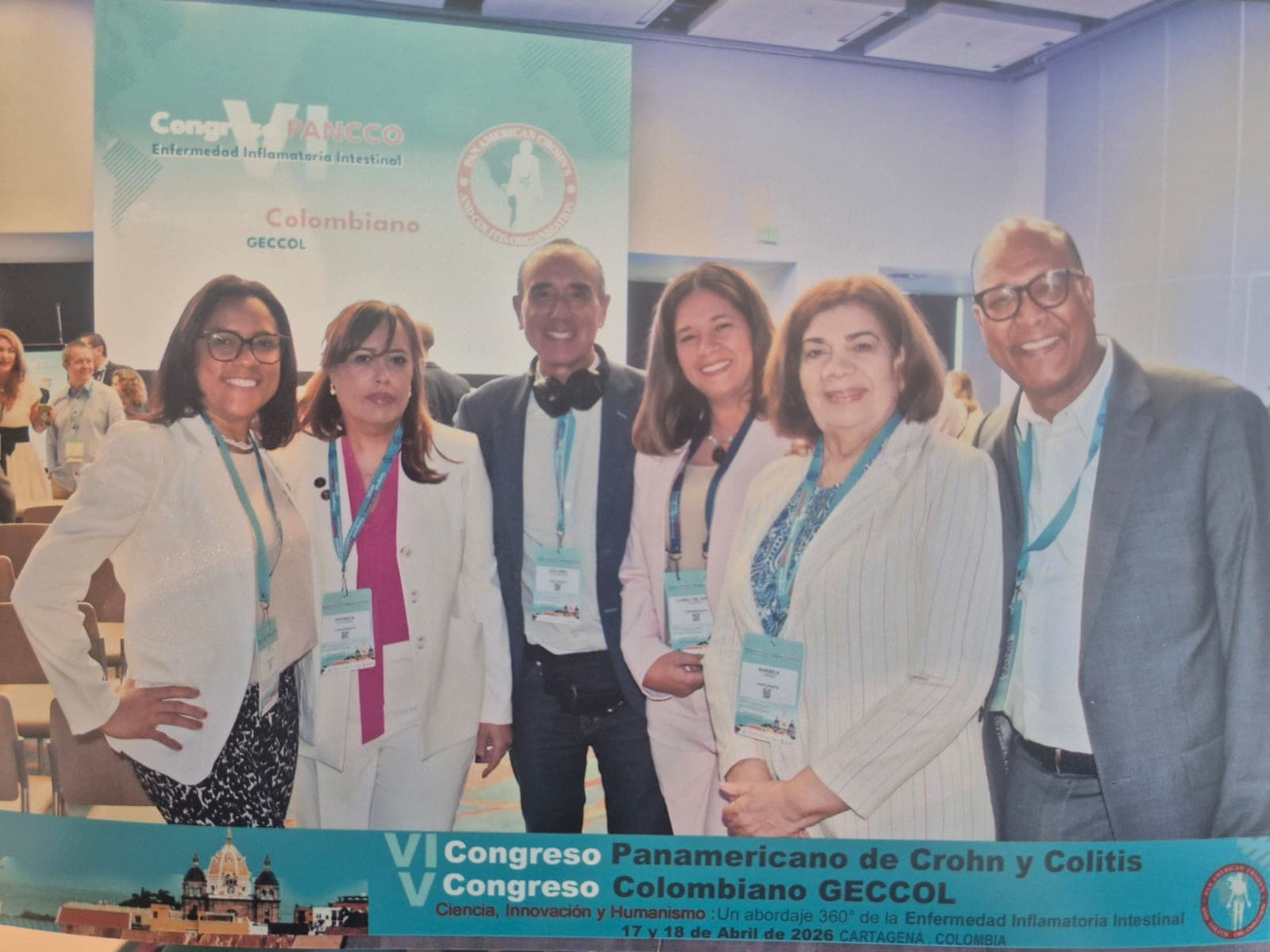 Participación en el congreso panamericano de CRHON y colitis.