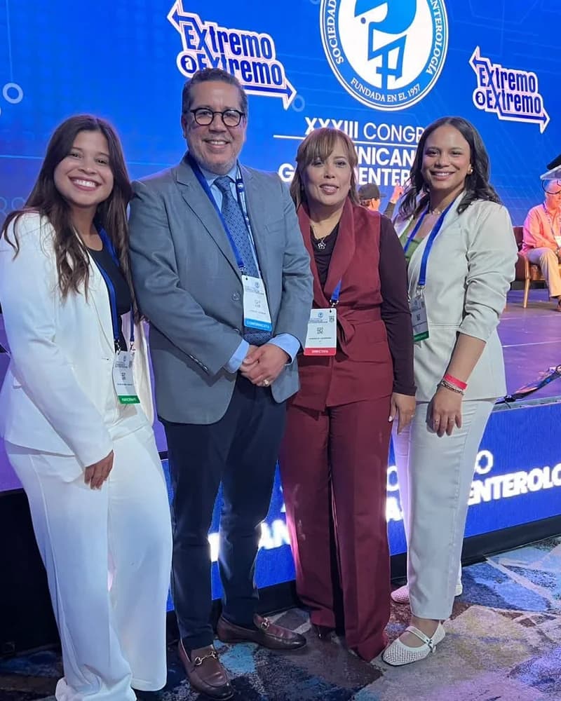 Dra. Verónica Lockward en el XXXIII Congreso Dominicano de Gastroenterología